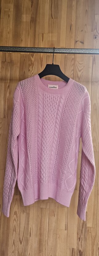 KAŠMIRA DŽEMPERIS EVAMOODE PINK BALLERINA